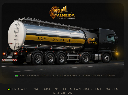 Almeida BI - Soluções em logística de leite